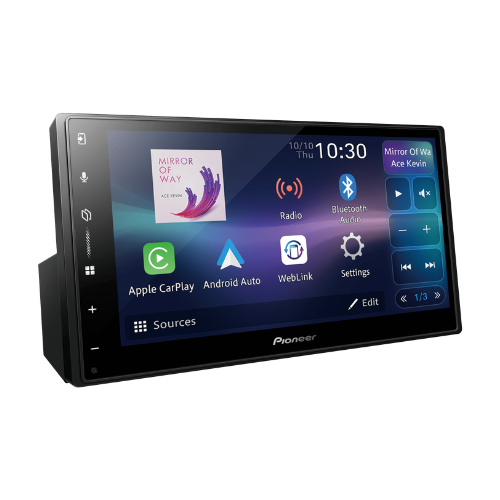 DMH-A5650BT (1) DMH-A5650BT 6.8" AV Receiver with Wireless Apple CarPlay, Wireless Android Auto and Mirroring by Weblink Cast